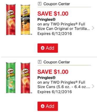 Pringles Chips Just $.83 at Safeway with sale and coupon - Super Safeway
