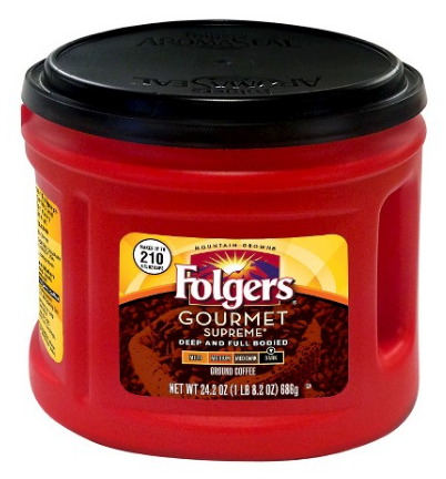 Folgers Coffee Coupon, Pay $5.49