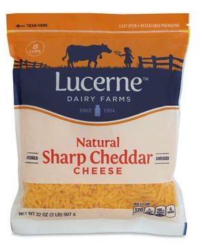 Lucerne Cheese Coupon, Pay as Low as $0.94 Per 8 Ounces