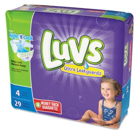 High Value Luvs Coupon, Pay $4.99 for Jumbo Diapers