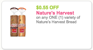Nature's Harvest Bread Coupon