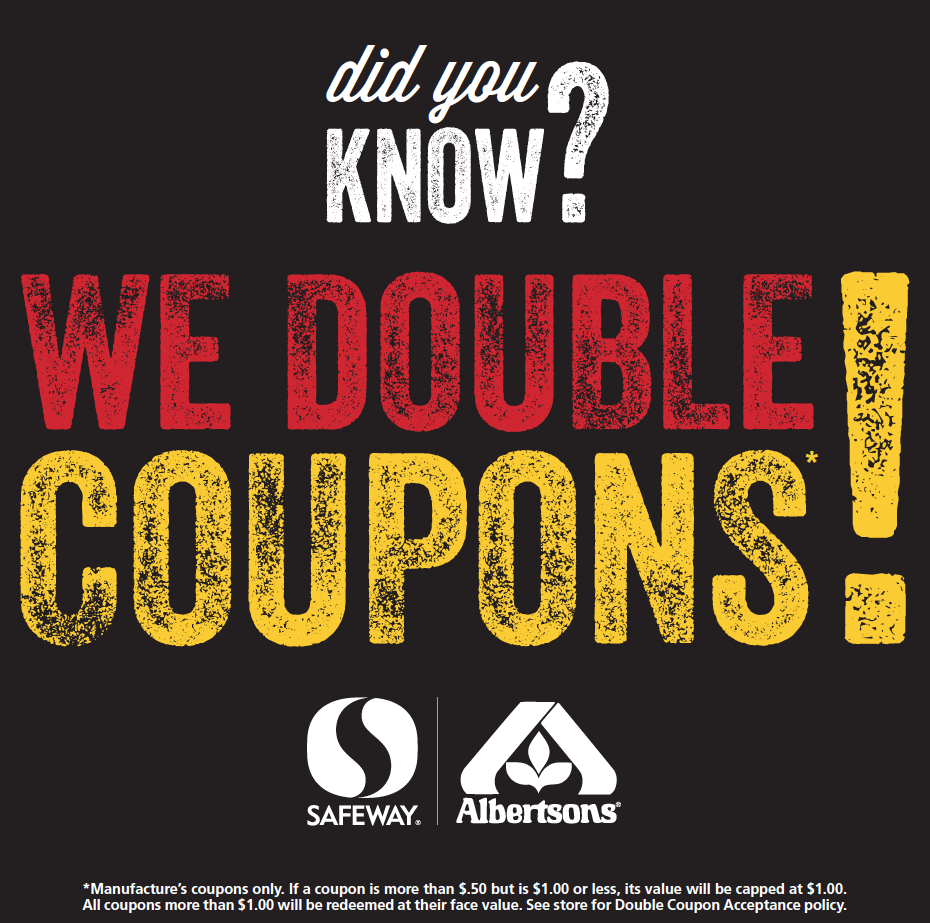safeway double coupons