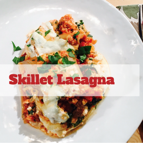 skillet lasanga