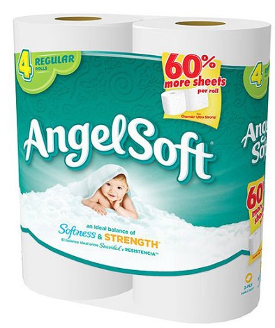 Angel Soft Coupon, Pay $0.10 at Safeway or Albertsons