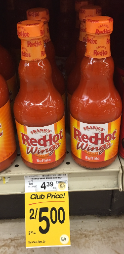 Frank's RedHot Coupon, Pay $1.90