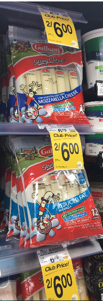 Galbani Coupon, Pay $2.00 for String Cheese