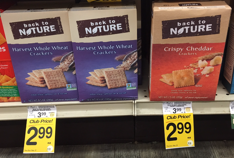 back to Nature Coupons, Pay $1.99