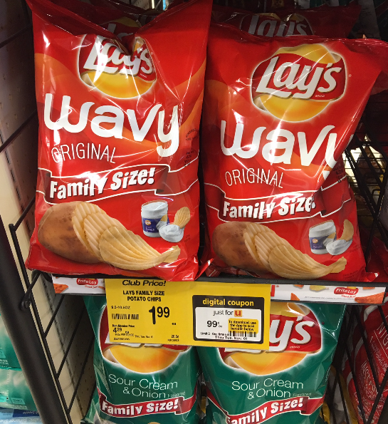 Lay's Coupon, Pay as Low as $0.98