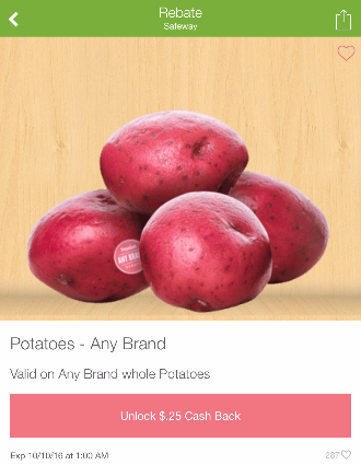 Potatoes Sale - 10 Pounds for as Low as $0.74