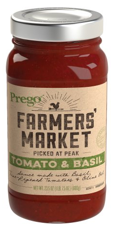 Prego Farmers' Market Coupon, Pay $1.50