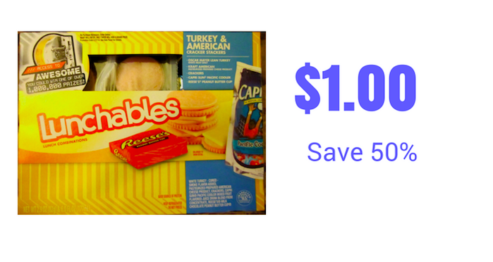 Lunchable $1 each at Safewat