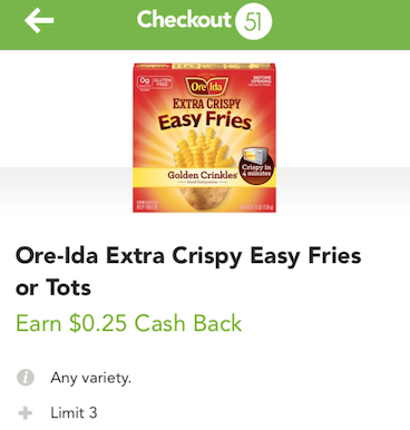 ore-ida easy fries