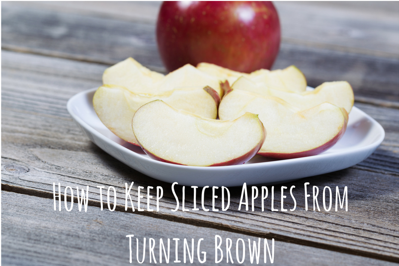 keep sliced apples from turning brown