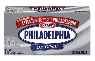 Cook with Kraft - Philadelphia Cream Cheese $0.99
