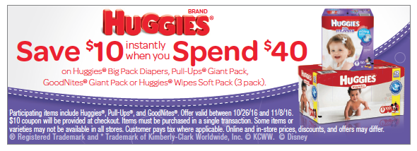 huggies instant savings promo