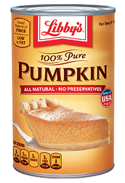 libby's canned pumpkin