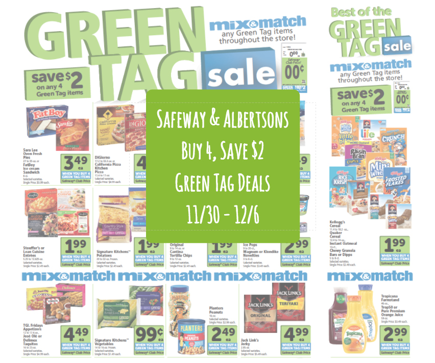 Safeway Green Tag Sale