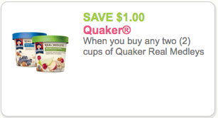 quaker oatmeal coupon