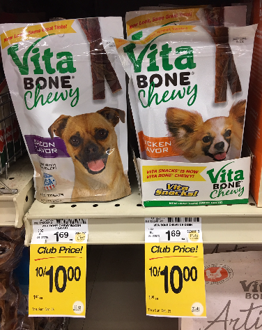 FREE Vita Bone Chewy Treats and $1.50 Biscuits