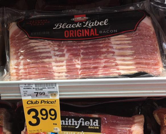 Hormel Black Label Bacon For as Low as $3.89 - Save $4.10
