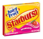 Only $0.50 for Wrigley's or Juicy Fruit Gum