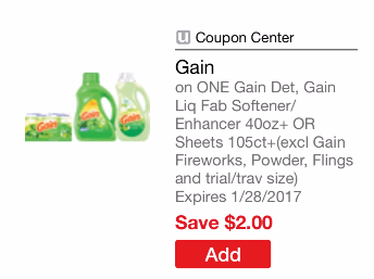 Save 67% on Gain Fabric Softener - Pay Just $1.99