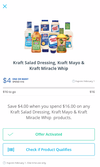 NEW Kraft Coupon - Only $1.50 for Salad Dressing 