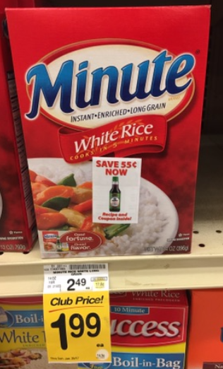 Minute Rice Coupons - Pay $0.99, Save 60%