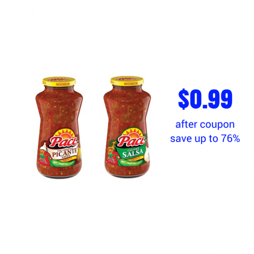 Save 76% on Pace Salsa or Picante - Pay $0.99
