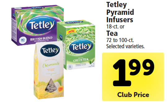 Tetley Tea Coupon
