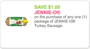 Jennie-O Breakfast Sausage Coupon
