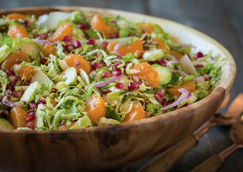 Clementine Brussel Sprouts Salad