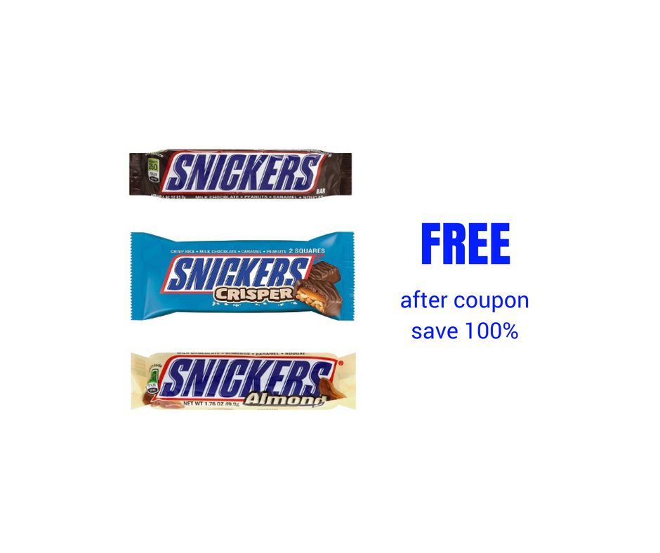 TWO FREE Snickers at Safeway