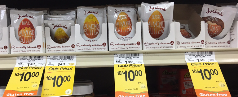 Justin's Almond Butter Sale - $0.50 After The Deal