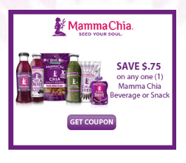 Mamma Chia Coupon - Only $0.50 for Chia Squeeze