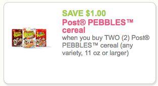 post pebbles cereal