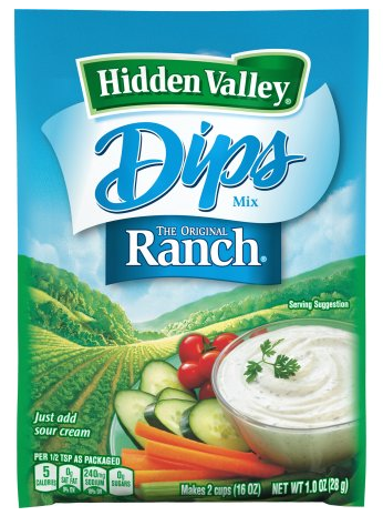 hidden valley ranch dip mix