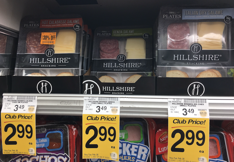 hillshire snacking small plates coupon