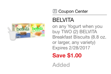 belVita Breakfast Biscuits Coupon