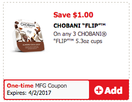 chobani flip