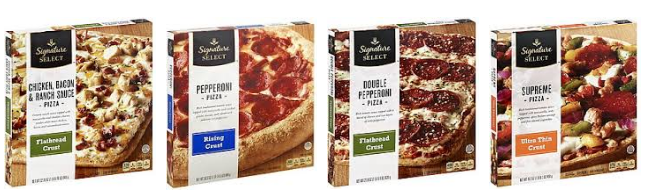 Hot Signature SELECT Pizza Coupon - Pay as low as $1.89