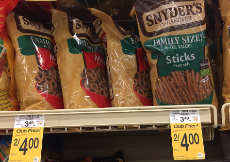 Only Pay $1.00 for Snyder's Pretzels, Save 71%