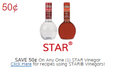 Star Vinegar Coupon, Only $1.50