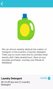 Save on Laundry Detergent
