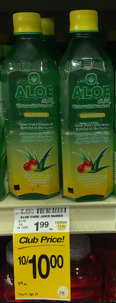 FREE Aloecure Juice at Safeway After the Deal