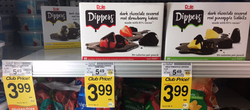 Save $2.50 on Dole Dippers After Coupon and Sale - Pay $2.99