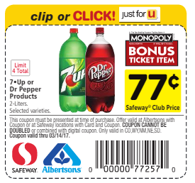Dr. Pepper Coupon