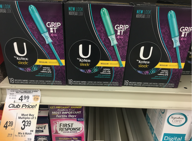 Stock up on Kotex Tampons With New Sale and Coupon - Save 52% - Super ...