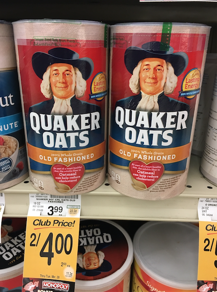 Quaker Oats Sale
