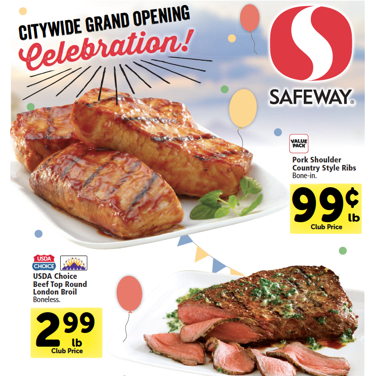 Safeway Grand Opening